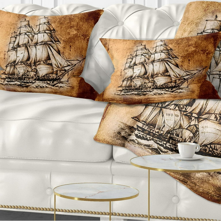 Nautical best sale pillows walmart