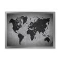 thumbnail image 1 of Designart 'Ancient World Map IX' Vintage Framed Art Print, 1 of 4
