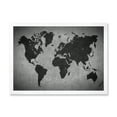 thumbnail image 1 of Designart 'Ancient World Map IX' Vintage Framed Art Print, 1 of 4