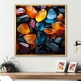 thumbnail image 1 of Designart "Angelic Stone Healing Power I" Spiritual Stone Floater Framed Wall Decor, 1 of 1