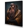 thumbnail image 1 of Designart Anthropomorphic Of Octopus Portrait I Canvas Wall Art, 1 of 5