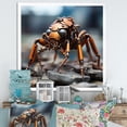 thumbnail image 1 of Designart "Antics In The Industrial World I" Animals Ant Picture Framed Canvas Prints, 1 of 5