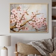 thumbnail image 1 of Designart "Apple Blossom euphony V" Apple Blossom Floater Framed Canvas Wall Art, 1 of 7