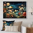 thumbnail image 1 of Designart "Aquariums Aquatic Painting An I" Nautical & Beach Floater Framed Canvas Print, 1 of 7