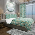 thumbnail image 1 of Designart 'Arabesque Pattern' Oriental Duvet Cover Set, 1 of 4