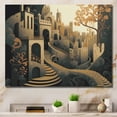 thumbnail image 1 of Designart "Arabic City III" Surrealism landscape Wall Art Living Room, 1 of 5
