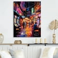 thumbnail image 1 of Designart "Arcade Serenade A Colorful Video Game Experience" Video Games Metal Art Print, 1 of 1