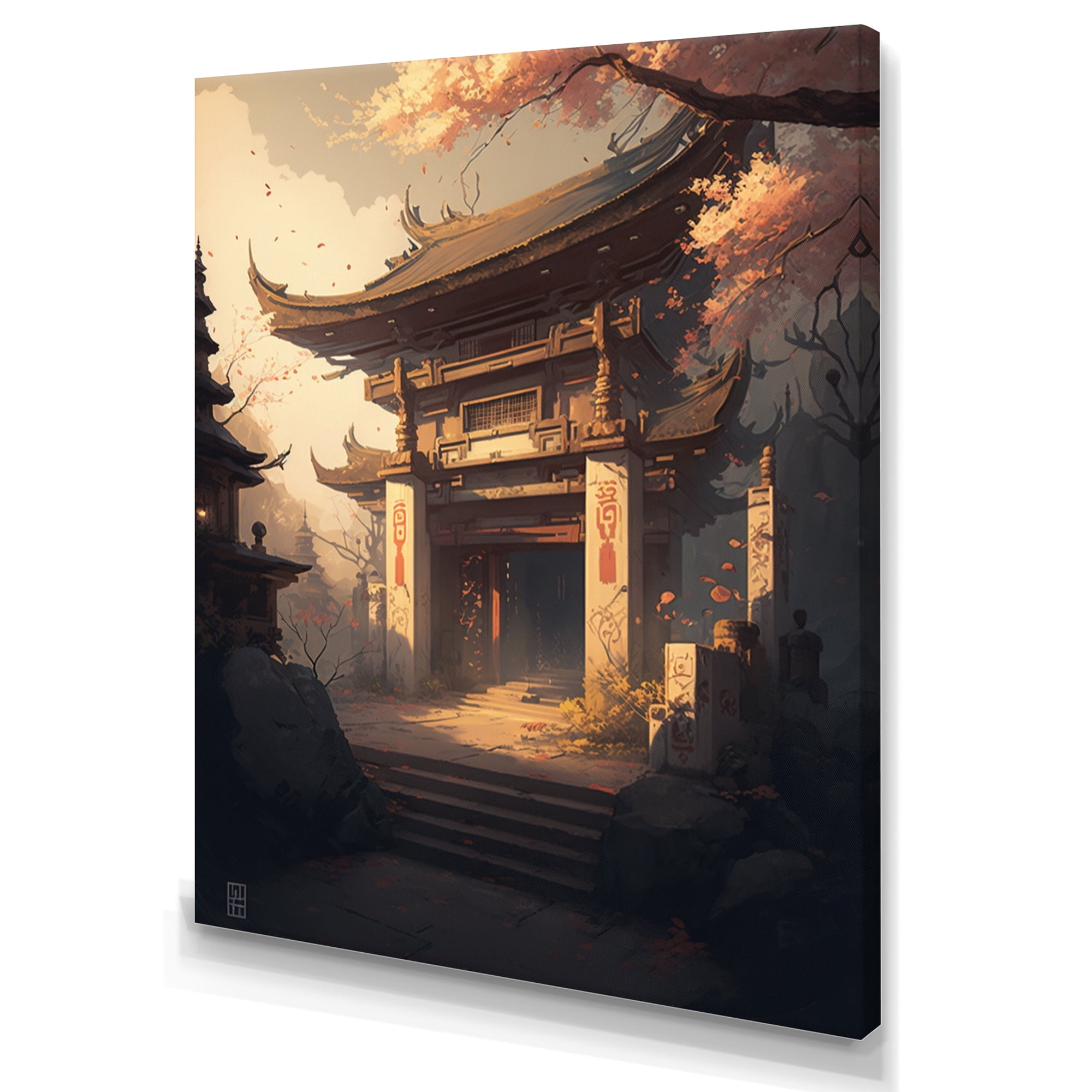 Designart Architectural City Landscape II Canvas Wall Art