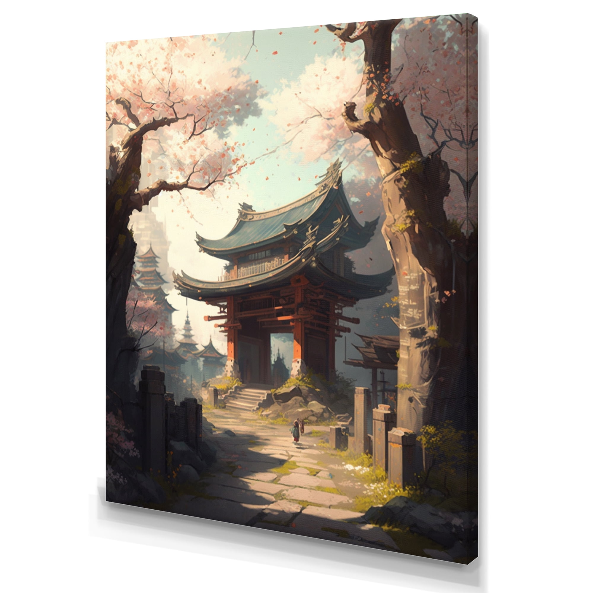 Designart Architectural City Landscape IV Canvas Wall Art