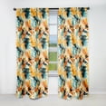 thumbnail image 1 of Designart "Artistic Tale In Black And Color II" Animal Print Blackout Curtain Single Panel, 1 of 4