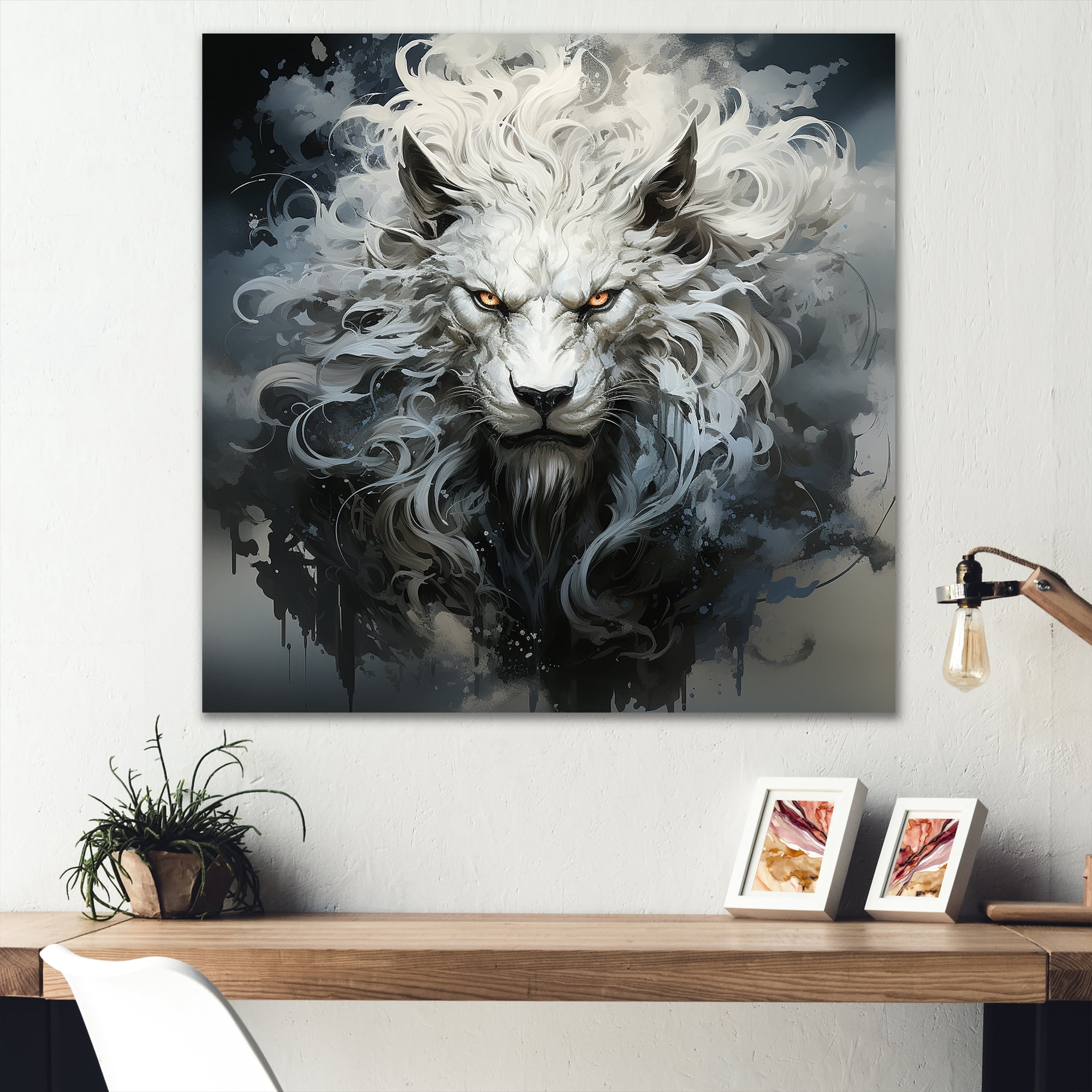 Designart "Artistry Of Mythical Creatures" Mythical Creatures Canvas ...