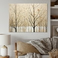 thumbnail image 1 of Designart "Artwork Featuring A Harmonious Beige Tree II" Landscape Trees Canvas Art Print, 1 of 7