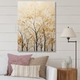 thumbnail image 1 of Designart "Artwork Featuring A Harmonious Beige Tree VI" Landscape Trees Canvas Prints, 1 of 7