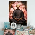 thumbnail image 1 of Designart "Asana Of The Lotus In Yoga II" Yoga Floater Framed Canvas Prints, 1 of 5