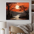 thumbnail image 1 of Designart "Asian Art Samurais silence IV" Asian Floater Framed Canvas Art Print, 1 of 7