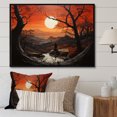 thumbnail image 1 of Designart "Asian Art Samurais silence V" Asian Floater Framed Wall Art Print, 1 of 7
