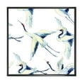 thumbnail image 1 of Designart 'Asian Crane Bird Impression I' Traditional Framed Canvas Wall Art Print, 1 of 5