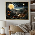 thumbnail image 1 of Designart "Asteroid Ascendancy horizon I" Asteroids Floater Framed Wall Art Print, 1 of 7