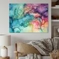 thumbnail image 1 of Designart "Aurora Ink Symphony" Aurora Borealis Wall Art Prints, 1 of 7