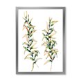 thumbnail image 1 of Designart 'Autumn Branches of Grass ' Traditional Framed Art Print, 1 of 4