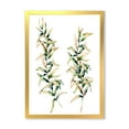 thumbnail image 1 of Designart 'Autumn Branches of Grass ' Traditional Framed Art Print, 1 of 4
