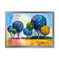 thumbnail image 1 of Designart 'Autumn Colorful Fantasy Trees III' Modern Framed Art Print, 1 of 4