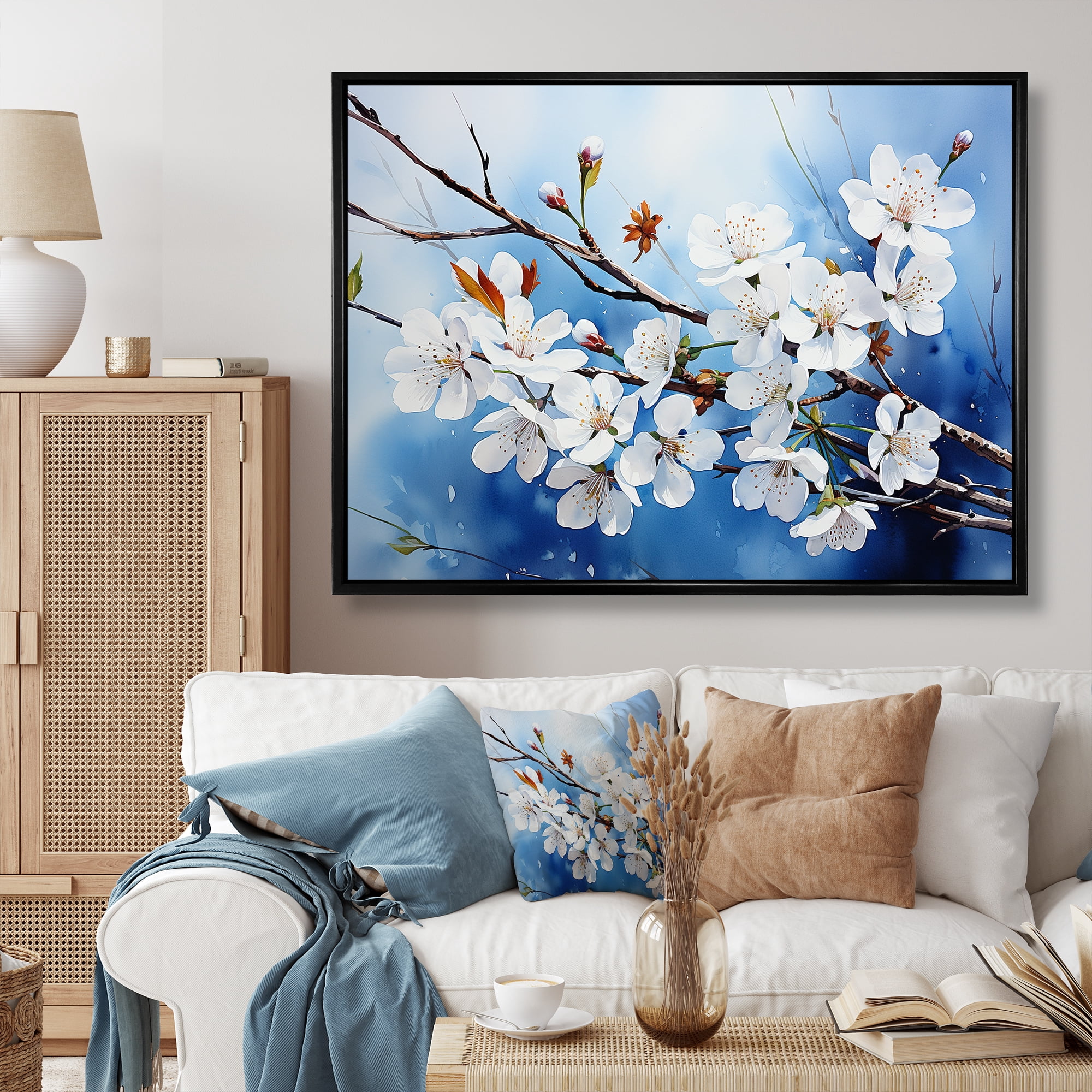 Wall Art Japanese Cherry Blossom