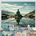 thumbnail image 1 of Designart "Balancing Act In Yogic Horizon II" Yoga Canvas Prints, 1 of 7