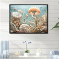 thumbnail image 1 of Designart "Balanophyllia'S Hidden Retreat" Coastal Coral Under Water Floater Framed Wall Art Prints, 1 of 5