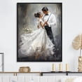 thumbnail image 1 of Designart "Ballroom Waltz By The Dancing Couple I" Dance Floater Framed Canvas Prints, 1 of 5