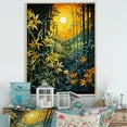 thumbnail image 1 of Designart "Bamboo Whisper Asian beauty III" Asian Floater Framed Wall Decor, 1 of 7