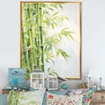 thumbnail image 1 of Designart "Bamboo love Dream VI" Floral & Botanical Floater Framed Canvas Art Print, 1 of 7