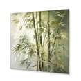 thumbnail image 1 of Designart "Bamboo love expression II" Floral Metal Wall Art, 1 of 5