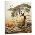 thumbnail image 1 of Designart "Baobab Tree composition I" Tree Baobab Metal Wall Decor, 1 of 5
