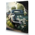 thumbnail image 1 of Designart Barn Flower Delivery Truck VIII Canvas Wall Art, 1 of 5