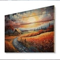 thumbnail image 1 of Designart "Barn Quiet Sanctuary painting" Farmhouse Print on Natural Pine Wood, 1 of 5