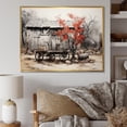 thumbnail image 1 of Designart "Barn Rustic gracefulness I" Farmhouse Floater Framed Wall Art Living Room, 1 of 7
