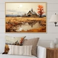 thumbnail image 1 of Designart "Barnyard Serenity I" Farm Floater Framed Wall Decor, 1 of 5
