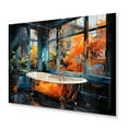 thumbnail image 1 of Designart "Bathroom modern Reflections II" Bath & Laundry Metal Wall Decor, 1 of 5
