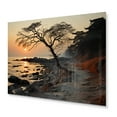 thumbnail image 1 of Designart "Beach Photo Sandy Charm I" Coastal Beach Metal Wall Art Prints, 1 of 5