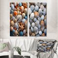 thumbnail image 1 of Designart "Beach Photo Seashell Euphony VII" Coastal Animal Wall Art Set Of 2 - Teal Beach Canvas Set For Living Room Decor, 1 of 7