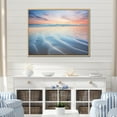 thumbnail image 1 of Designart "Beach Photo Seaside Simplicity I" Nautical & Beach Floater Framed Wall Art Print, 1 of 7