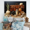 thumbnail image 1 of Designart "Beach Travels composition I" Nautical & Beach Floater Framed Wall Decor, 1 of 7