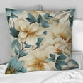 thumbnail image 1 of Designart "Beachy Blue Hydrangea Calm VI" Floral Printed Throw Pillow, 1 of 5