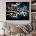 thumbnail image 1 of Designart "Beautiful Cityscape of Houston" Houston Floater Framed Wall Decor, 1 of 7