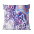 thumbnail image 1 of Designart Beautiful Extraterrestrial Life Cells - Floral Throw Pillow - 18x18, 1 of 1