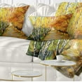 thumbnail image 1 of Designart Beautiful Fall Forest - Landscape Printed Throw Pillow - 12x20, 1 of 5