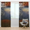 thumbnail image 1 of Designart 'Beautiful Flower Field At Sunset' Landscape Blackout Curtain Panel, 1 of 4