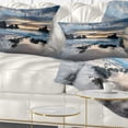 thumbnail image 1 of Designart Beautiful Porthcothan Bay - Seashore Throw Pillow - 12x20, 1 of 5