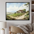 thumbnail image 1 of Designart "Beautiful Vineyard Panorama" Vineyard Floater Framed Wall Decor, 1 of 5